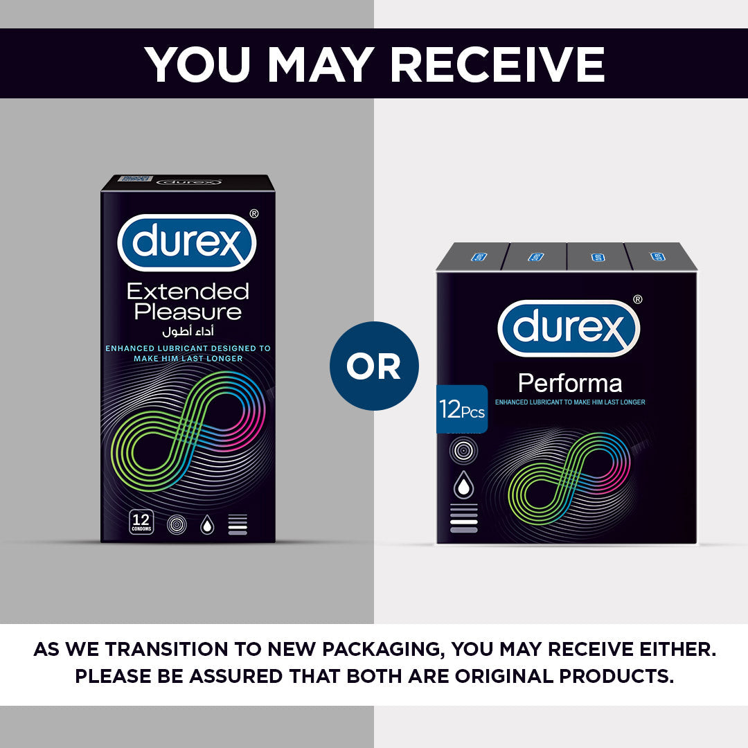 Durex - Extended Pleasure Embellished 12's