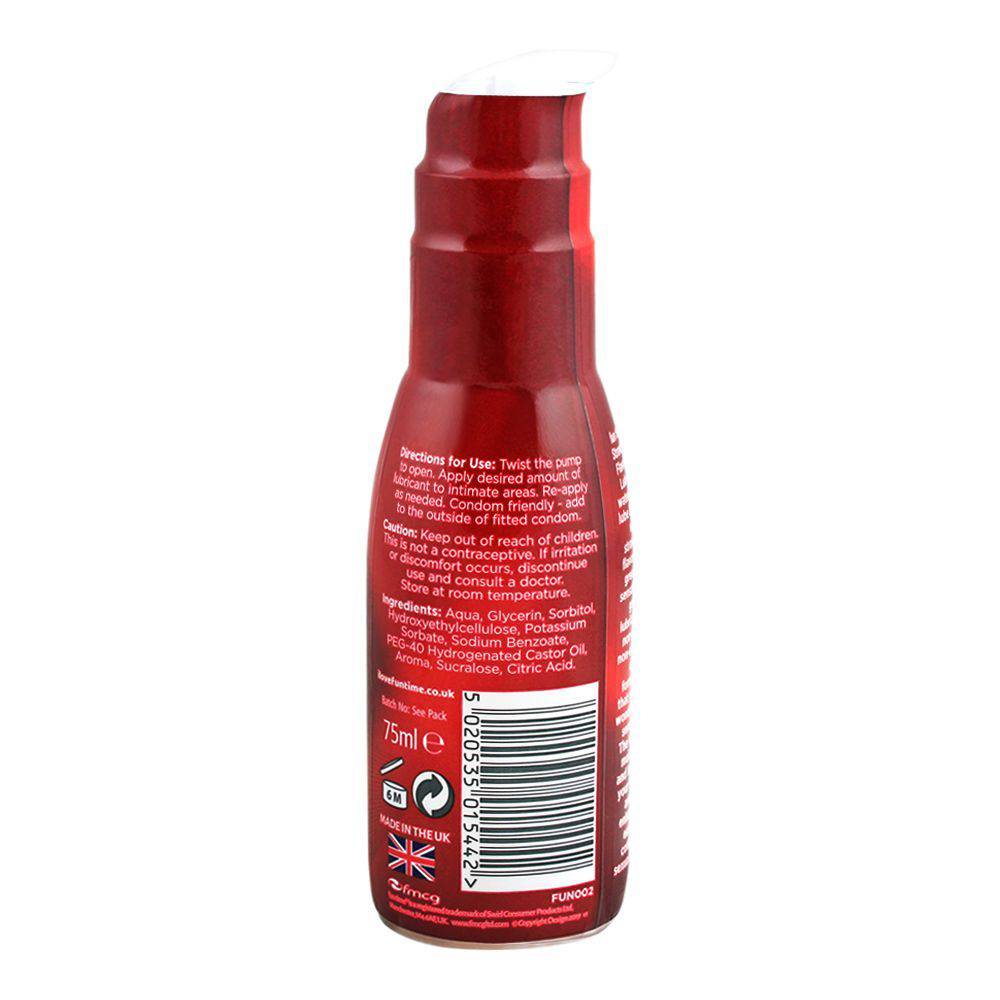 Fun Time Lube Strawberry Flavoured Lube 75Ml