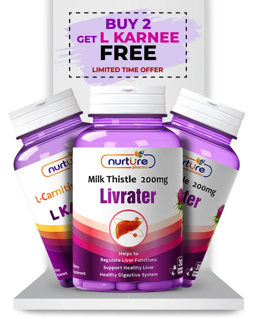 2 Livrater + Free Lkarnee Offer