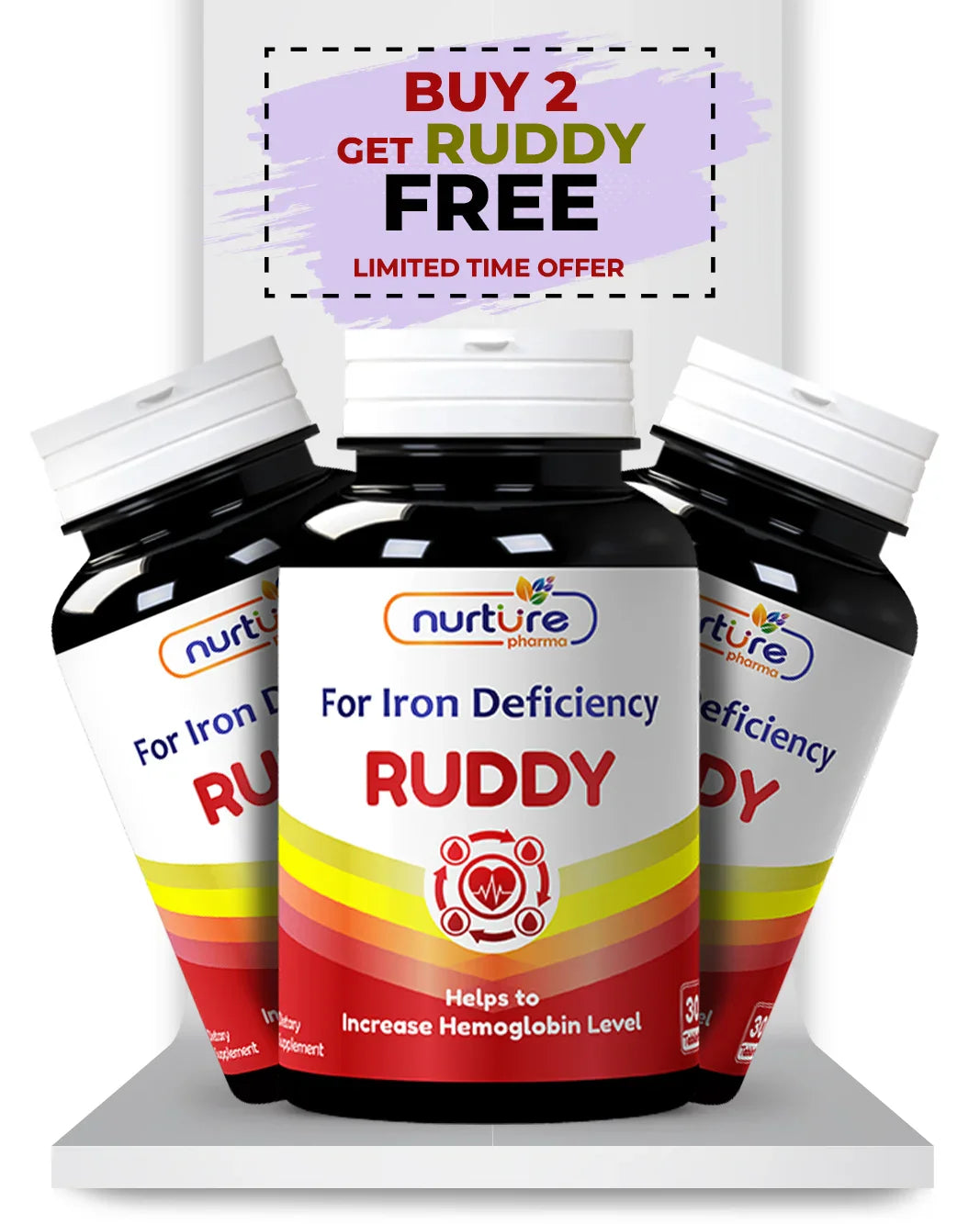 2 Ruddy + Free Ruddy Offer