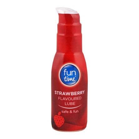 Fun Time Lube Strawberry Flavoured Lube 75Ml