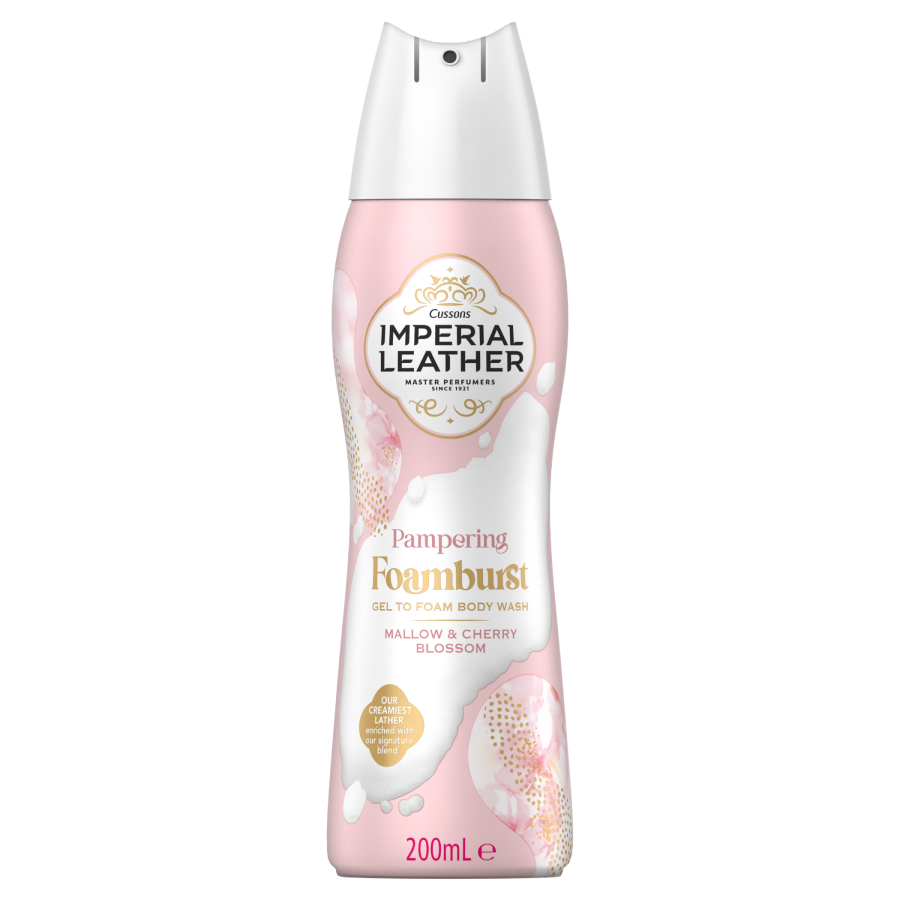 Imperial Leather Foam Body Wash Mallow & Cherry Blossom 200M