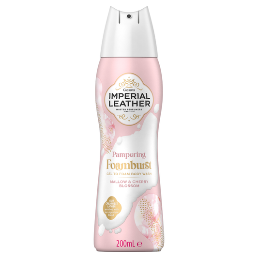 Imperial Leather Foam Body Wash Mallow & Cherry Blossom 200M