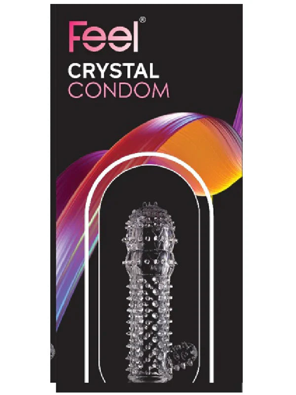 Feel - Crystal Reusable Condom - 1's