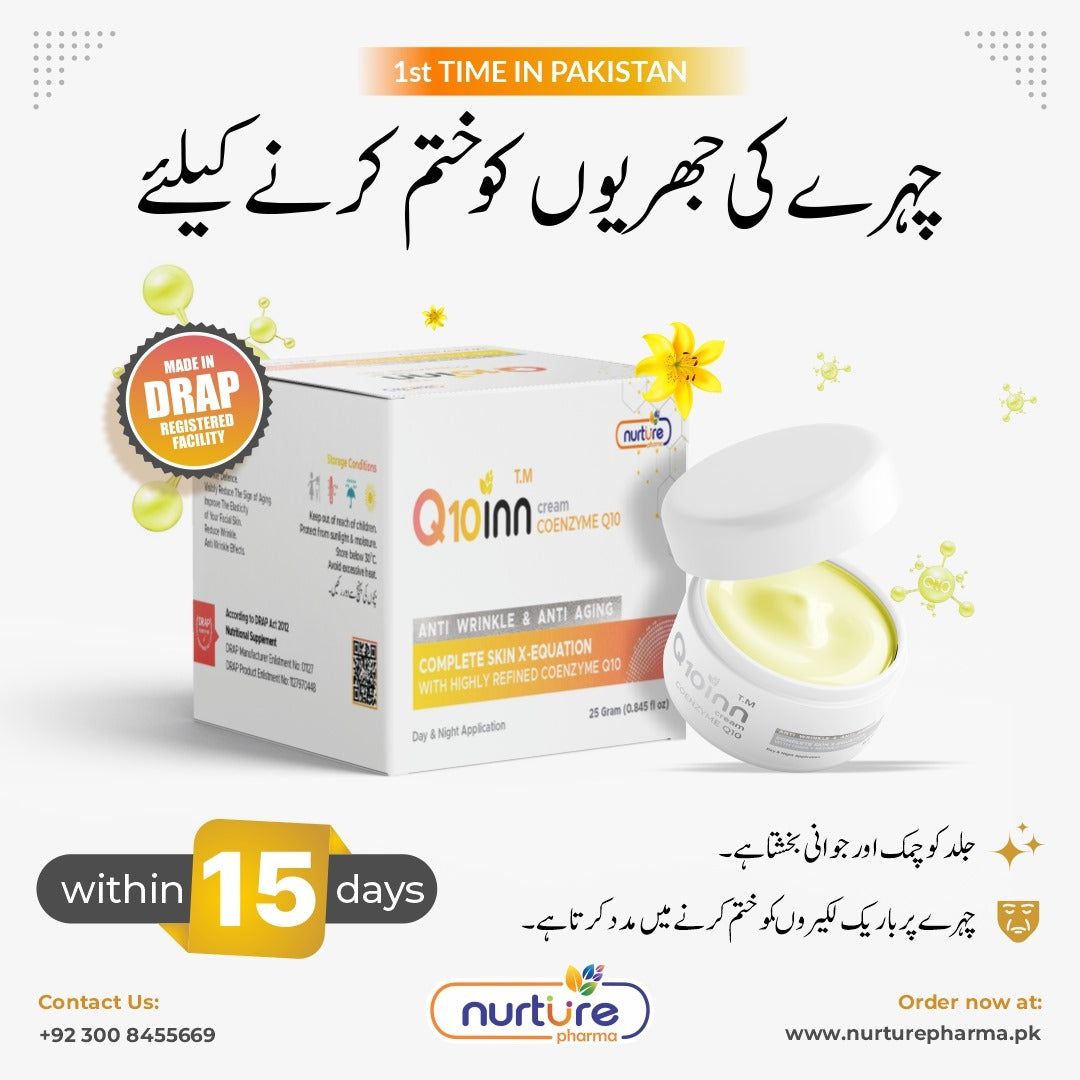 Q10 INN |Wrinkle Care Cream - Coenzyme Q10