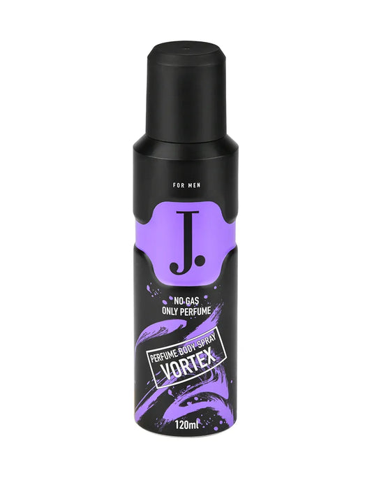 J. No Gas Perfume Body Spray - Vortex - 120ml